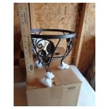 LONGABERGER WROUGHT IRON PLANT HOLDER LONGABERGER WROUGHT IRON PLANT HOLDER