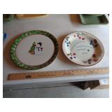 LONGABERGER 2 PLATES LONGABERGER 2 PLATES