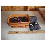 LONGABERGER HALLOWEEN BASKET LONGABERGER HALLOWEEN BASKET
