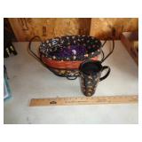 LONGABERGER HALLOWEEN BASKET W MUG LONGABERGER HALLOWEEN BASKET W MUG