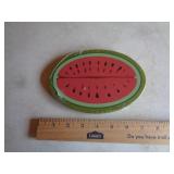 LONGABERGER WOOD WATERMELON LID LONGABERGER WOOD WATERMELON LID