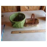 LONGABERGER 2 BASKETS LONGABERGER 2 BASKETS