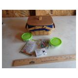 LONGABERGER BASKET W / OFFICE ITEMS LONGABERGER BASKET W / OFFICE ITEMS