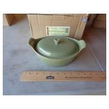 LONGABERGER CASSEROLE SAGE LONGABERGER CASSEROLE SAGE