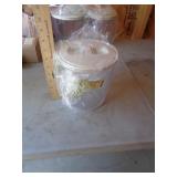 LONGABERGER LARGE PLASTIC CANISTER LONGABERGER LARGE PLASTIC CANISTER
