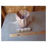 LONGABERGER HEART BASKET W 4 HERSHEY TIE ONS LONGABERGER HEART BASKET W 4 HERSHEY TIE ONS
