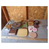LONGABERGER 15 LIDS / RACK & ETC LONGABERGER 15 LIDS / RACK & ETC