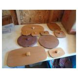 LONGABERGER 10 WOOD LIDS LONGABERGER 10 WOOD LIDS