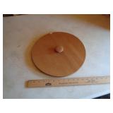 LONGABERGER BIG ROUND WOOD LID LONGABERGER BIG ROUND WOOD LID
