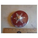 LONGABERGER LID FALLING SNOW / WOOD LONGABERGER LID FALLING SNOW / WOOD