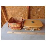 LONGABERGER 2 BASKETS / CHRISTMAS LONGABERGER 2 BASKETS / CHRISTMAS