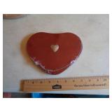LONGABERGER HEART SHAPED LID LONGABERGER HEART SHAPED LID