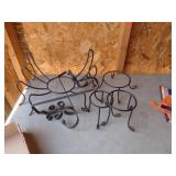 LONGABERGER WROUGHT IRON MIXED LOT LONGABERGER WROUGHT IRON MIXED LOT