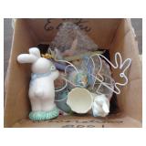 LOT OF EASTER DECOR LOT OF EASTER DECOR