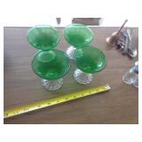4 GREEN SHERBETS 4 GREEN SHERBETS