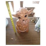 CRAMIC LAMB COOKIE JAR CRAMIC LAMB COOKIE JAR