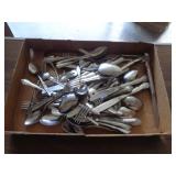 LOT OF FLATWARE LOT OF FLATWARE