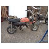 KAWASAKI MINI BIKE 75 / 36' T OVERALL 26' TO SEAT KAWASAKI MINI BIKE 75 / 36' T OVERALL 26' TO SEAT