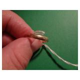 14KT GOLD MEN'S WEDDING BAND SZ 10 14KT GOLD MEN'S WEDDING BAND SZ 10