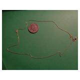 14KT GOLD CHAIN 10' CLOSED / 0.82 GRAM / 0.029 OZ 14KT GOLD CHAIN 10' CLOSED / 0.82 GRAM / 0.029 OZ