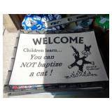 WELCOME RUG 26" X 17"