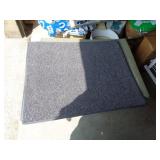 GRAY RUG 24" X 59"