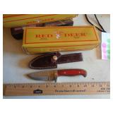 RED DEER SKINNER KNIFE / LSS