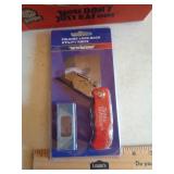 RAZOR BLADE KNIFE RED / LSS