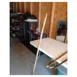 APPROX 4' WALKING STICK / LS WALL