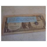 1957 BLUE SEAL SILVER CERTIFICATE