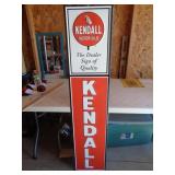 KENDALL MOTOR OIL METAL SIGN 58' X 12' / LSW