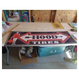HOOD TIRES METAL SIGN 42' X 14' / LSW