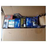 BOX OF AUTO WIRES & PARTS