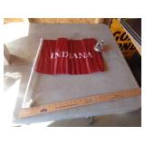 INDIANA WINDOW FLAG / YOU GET TWO FLAGS