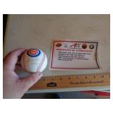 FERGIE JENKINS SIGNED BASEBALL WITH CERT