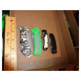 4 ASSORTED POCKET KNIVES (YOU GET 4 MIXED)