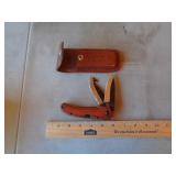 DBL BLADE SKINNER LOCKBACK KNIFE