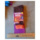 THERMAL SOCKS / 1 PAIR / BURNT ORANGE TOP