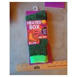 THERMAL SOCKS / 1 PAIR / GREEN TOP