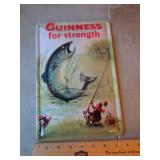 8X11 METAL SIGN GUINNESS
