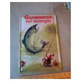 8X11 METAL SIGN GUINESS
