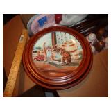 KNOWLES COLLECTOR PLATE - CATS