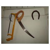 TOOLS & HORSESHOES ON WALL / G TOOLS & HORSESHOES ON WALL / G