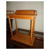 SIDE TABLE / OAK COLOR / 32' T X 23' L X 13' W SIDE TABLE / OAK COLOR / 32' T X 23' L X 13' W