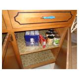 CAN GOODS & MISC IN CABINET / K CAN GOODS & MISC IN CABINET / K