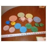 JADEITE 15 PIECE CHILD'S TEA SET / K JADEITE 15 PIECE CHILD'S TEA SET / K