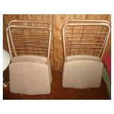 FOUR FOLDING CHAIRS / BS FOUR FOLDING CHAIRS / BS