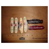 6 CHRISTMAS POCKET KNIVES