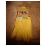 1 PAIR CLOTH FABRIC GLOVES SMALL