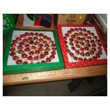 2 BOXES OF SMALL ORNAMENTS